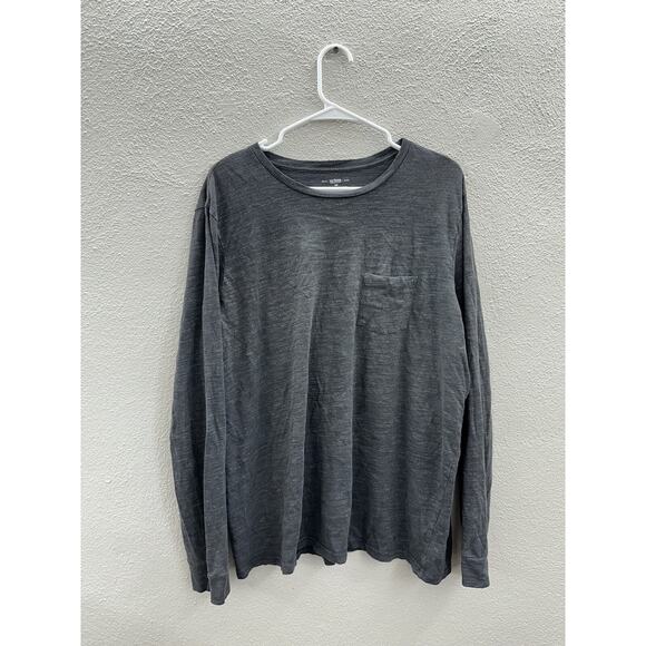 Urban Pipeline Mens Shirt Size XXL Gray Long Sleeve Soft Ultimate Pocket Tee - Picture 1 of 13
